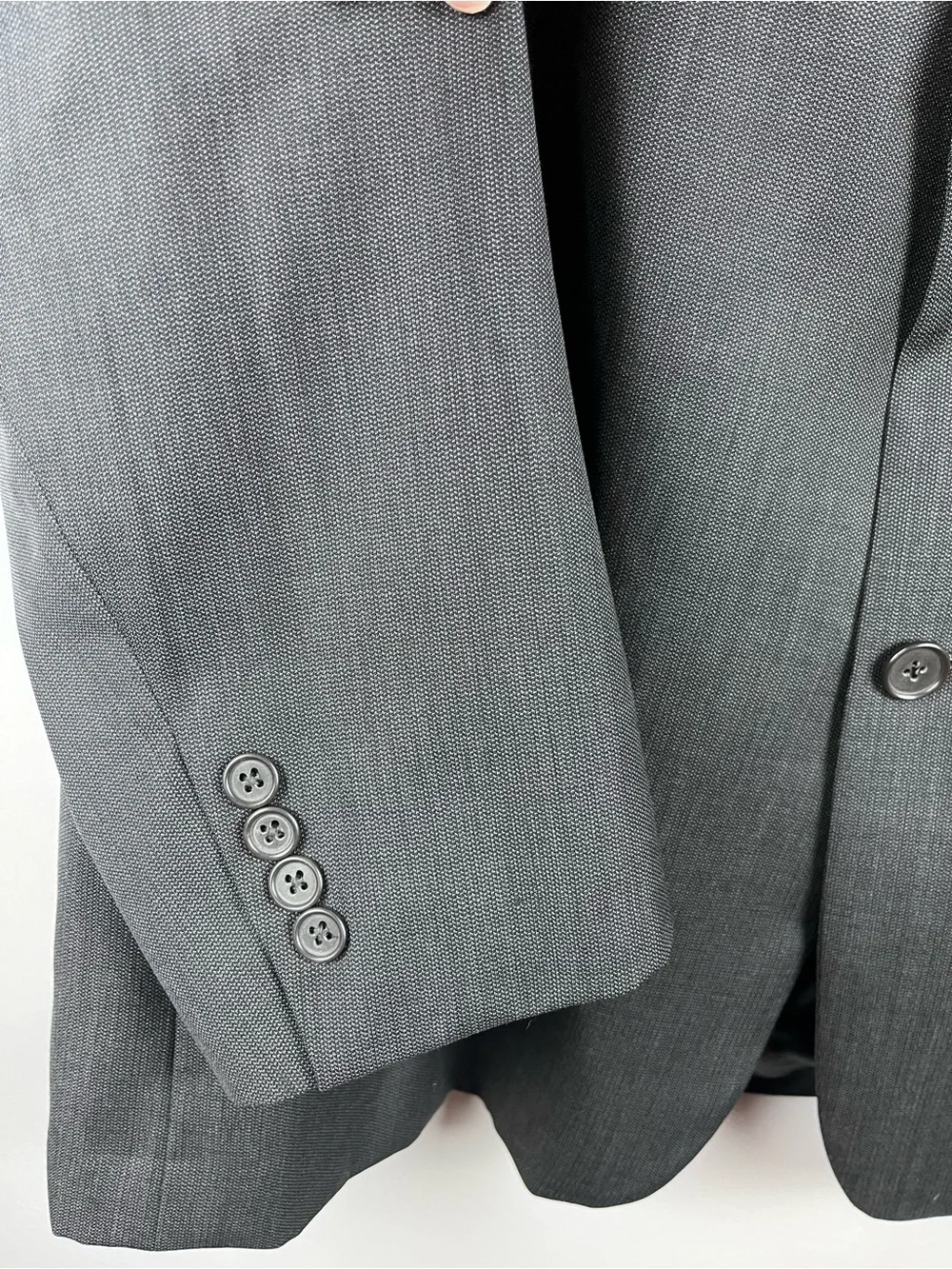 Murano Made In Italy 100% Wool Blazer Sport Coat Mens 46R Gray Dillard’s